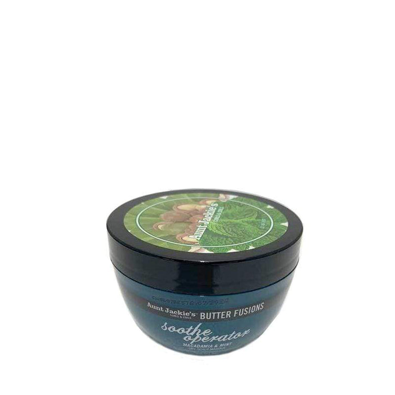 AUNT JACKIE'S Butter Fusions Smooth Operator Macadamia & Mint Dry Scalp Masque 8oz