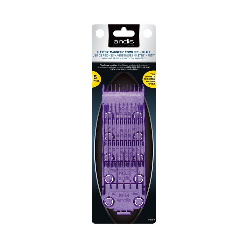 ANDIS Master Magnetic Comb Set - Small #01410