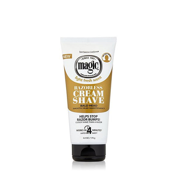 MAGIC RAZORLESS CREAM SHAVE 6OZ