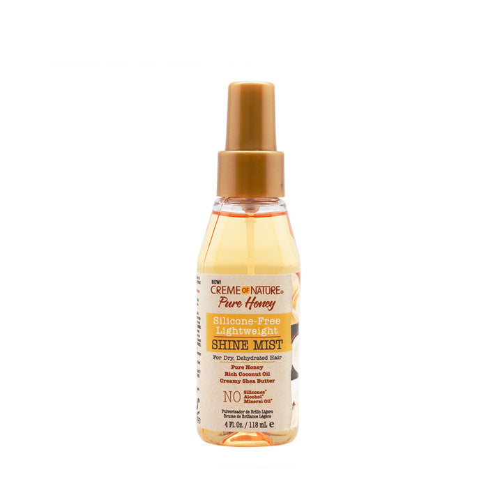 CREME OF NATURE PURE HONEY Silicone-Free Lightweight Shine Mist 4oz