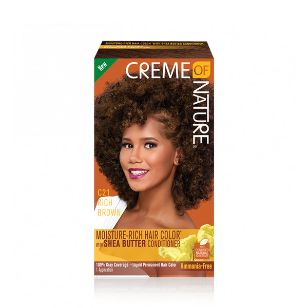 CREME OF NATURE Moisture-rich Hair Color Kit [C21-R/B]