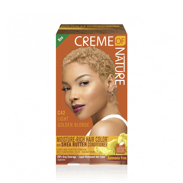 CREME OF NATURE Moisture-rich Hair Color Kit [C42-LGB]