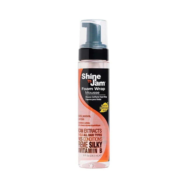 AMPRO SHINE 'N JAM Foam Wrap Mousse 8oz