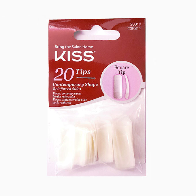 KISS ACRYLIC PLAIN NAILS 20 Tips