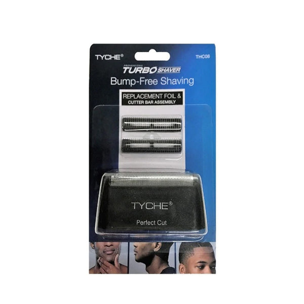 NICKA K TYCHE TURBO SHAVER Bump-Free Shaving Replacement Foil & Cutter Bar Assembly #THC08