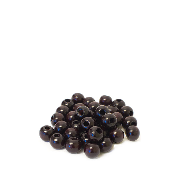 HERA BEAUTY Wooden Beads Dark Brown