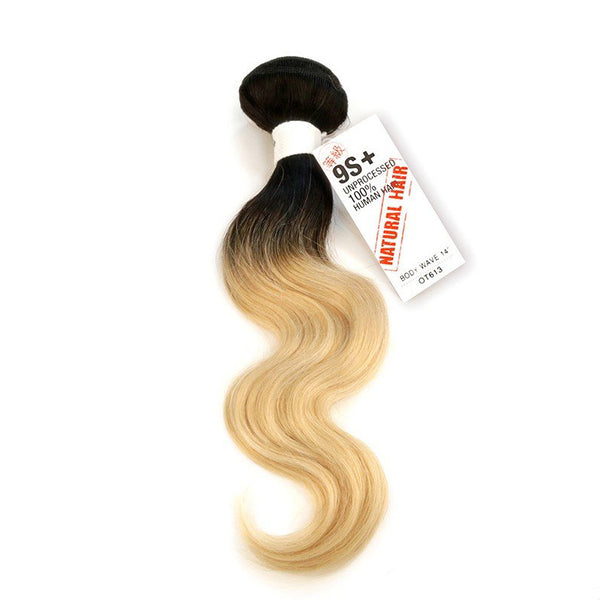 SHAKE N GO 9S+ Cheveux 100 % humains non traités Body Wave