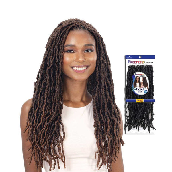 Tresse SHAKE N GO FREETRESS 3x Bona Loc 18"