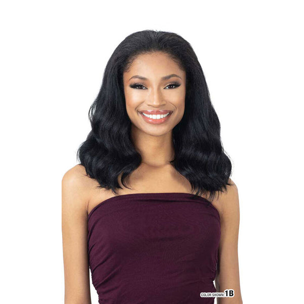 SHAKE N GO FREETRESS EQUAL Drawstring Full Cap Natural Me - NATURAL PRESSED WAVES