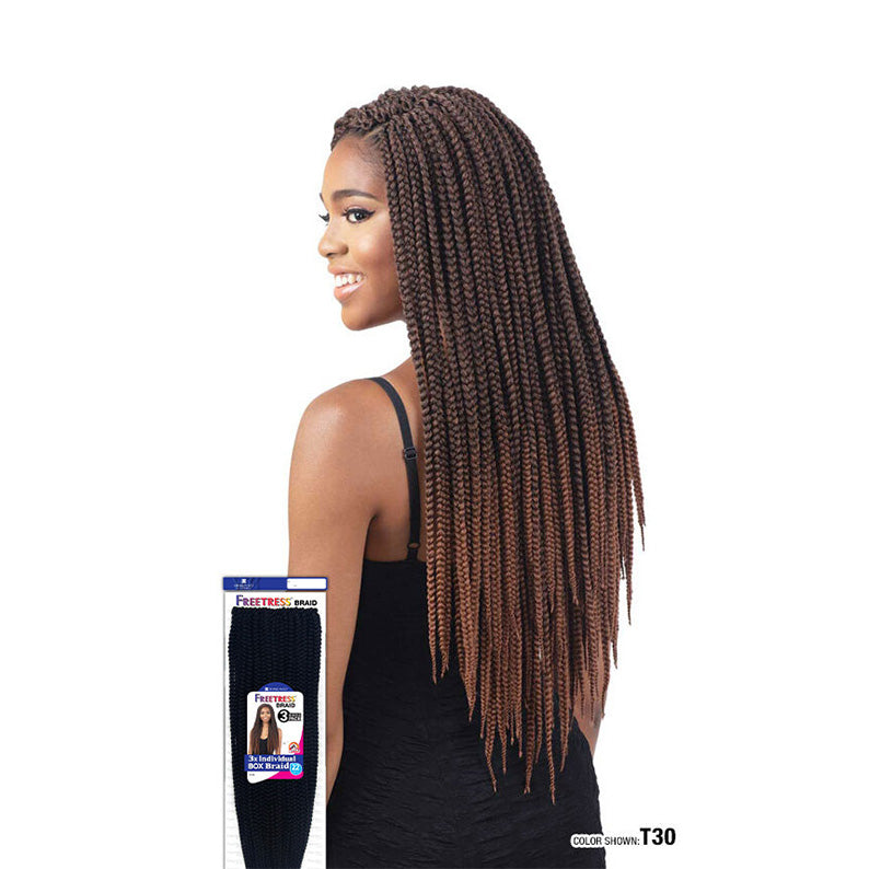 Freetress Braid 3x Individual Box Braid 22"