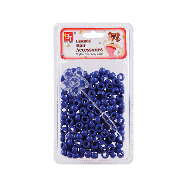 Perles pour cheveux BEAUTY TOWN [BLEU] #07608