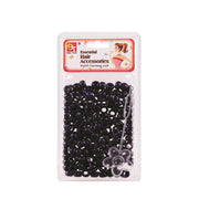 BEAUTY TOWN black plastic hair beads pack with threading tool for braids essential hair accessories