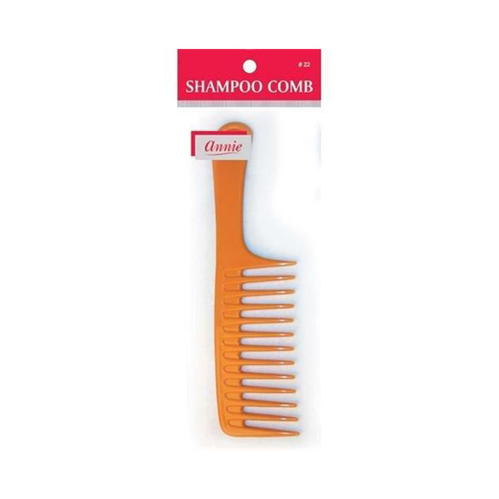 ANNIE #00022 Shampoo Comb [ASSORTED COLOR]