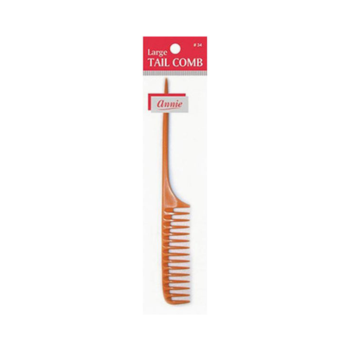 ANNIE #00034 Large Tail Comb [BONE COLOR]