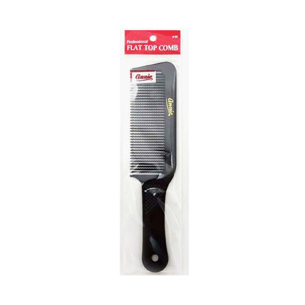 ANNIE #00069 Flat Top Comb [BLACK]