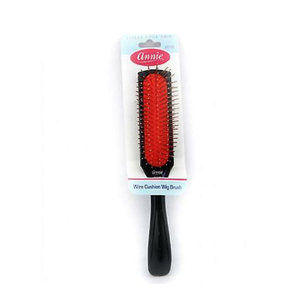 Brosse à perruque coussinée en fil métallique ANNIE #02105