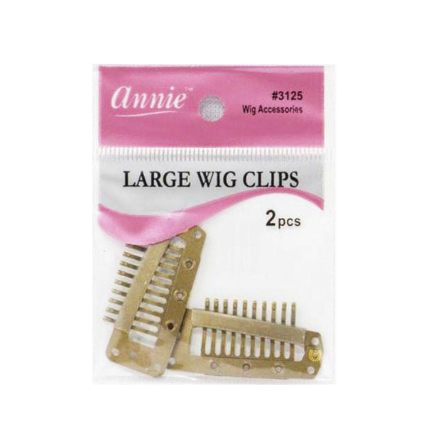 ANNIE #03125 Wig Clip 2pcs [LARGE] [BLOND]