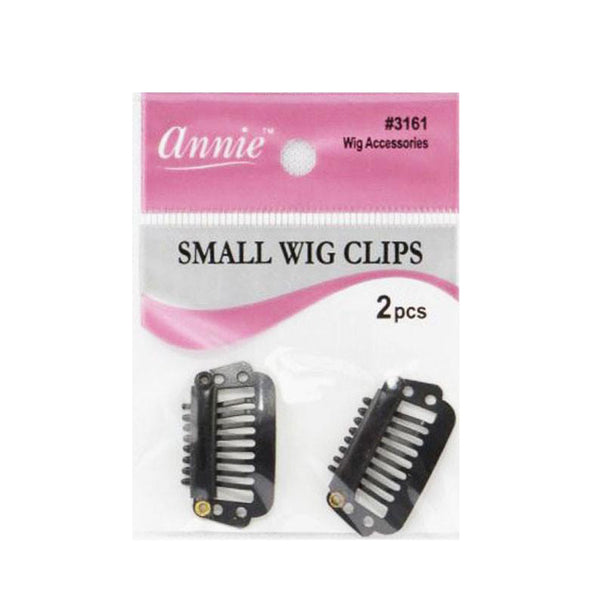 ANNIE #03161 Wig Clip 2pcs [SMALL] [BLACK]