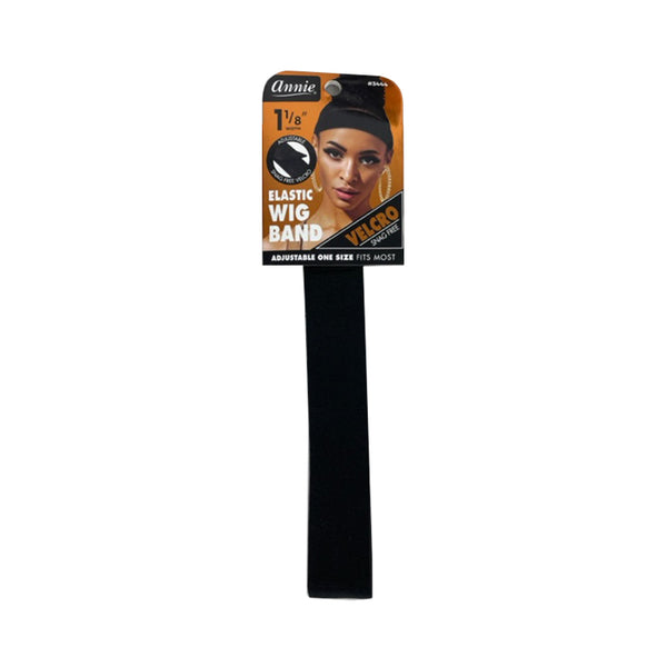 ANNIE Velcro Wig Band 3cm [BLACK] #03444