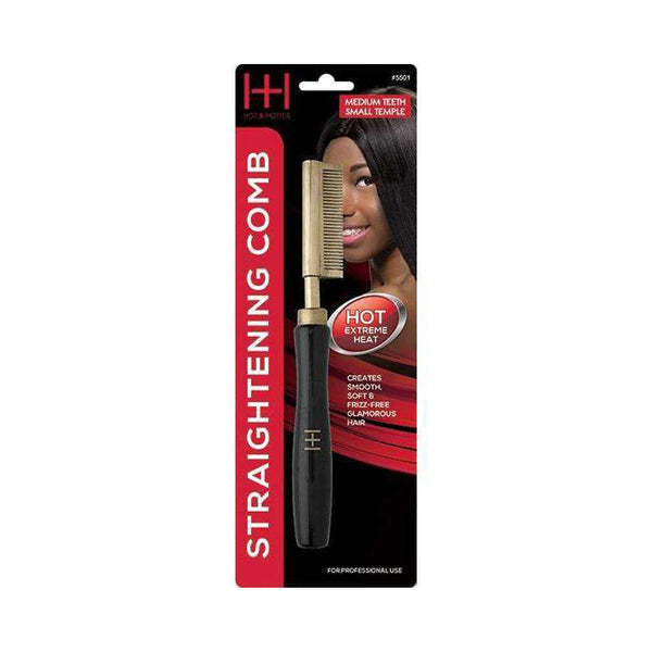 Peigne lissant thermique ANNIE HOT &amp; HOTTER #05501 [DENTS MOYENNES]