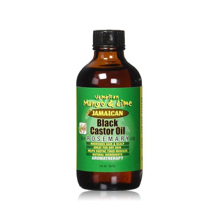 JAMAICAN MANGO & LIME Jamaican Black Castor Oil 4OZ [ROSEMARY]