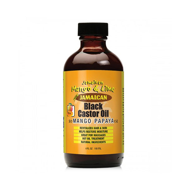 JAMAICAN MANGO & LIME Jamaican Black Castor Oil 4OZ [MANGO PAPAYA]