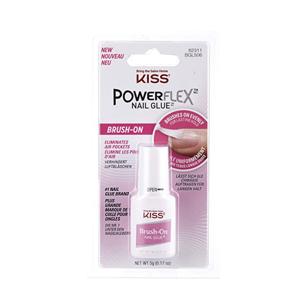 KISS PowerFlex Nail Glue Brush-On #BGL506 or #BGL504C