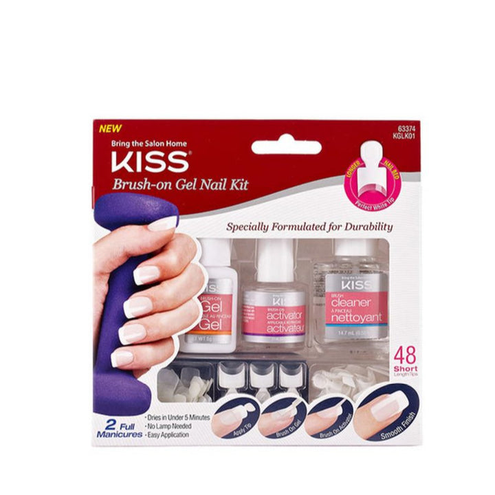 Kiss Brush On Gel Nail Kit #KGLK01