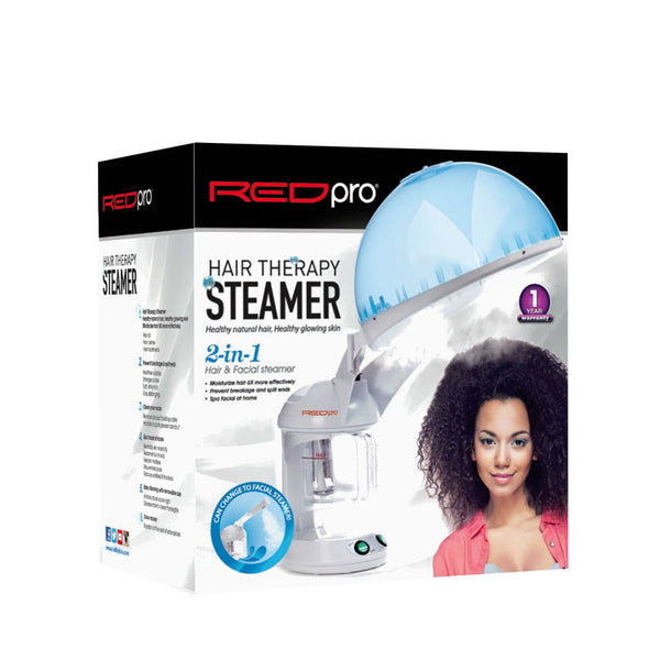 RED by KISS #STMR01 Hair Therapy 2-In-1 Hair & Facial Steamer