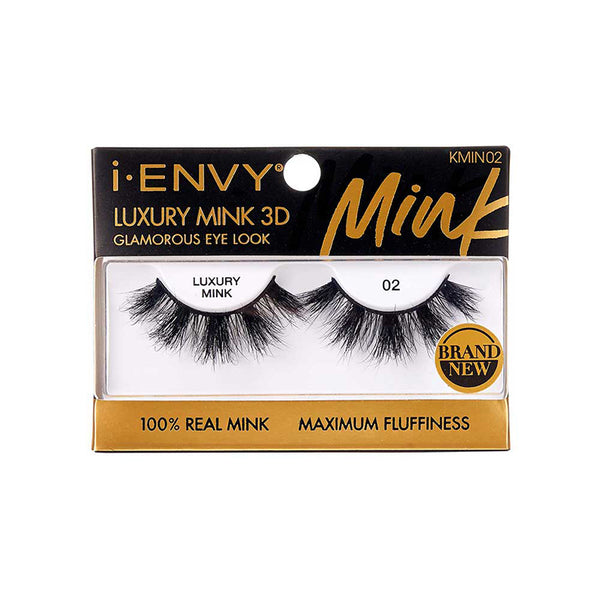 KISS iENVY Luxury Mink 3D Lashes - KMIN02