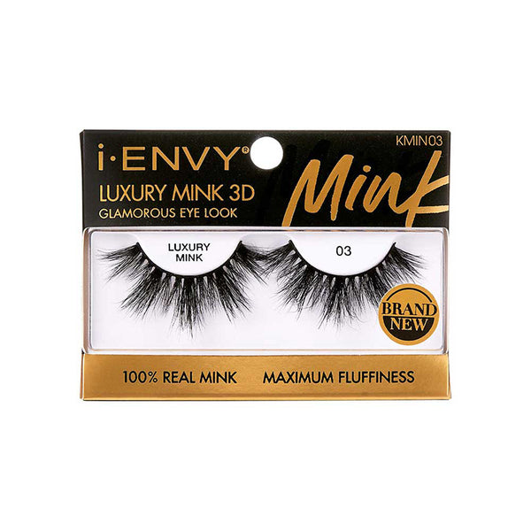 KISS iENVY Luxury Mink 3D Lashes - KMIN03