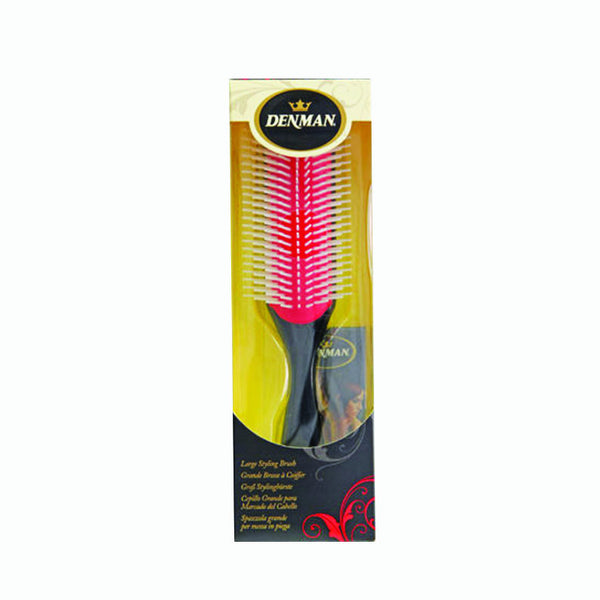 [Denman] Rubber Pad Styling Brush [L] - Tools & Accessories