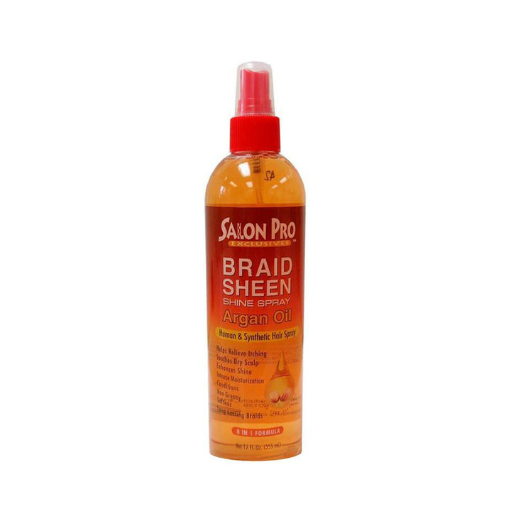 AFRICAN ESSENCE Braid Sheen Argan Oil 12oz