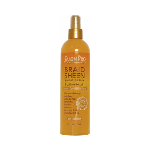 Salon Pro Braid Sheen Brazilian Keratin 12oz