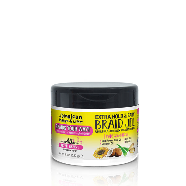 JAMAICAN MANGO & LIME Extra Hold & Easy Braid Jel 8oz