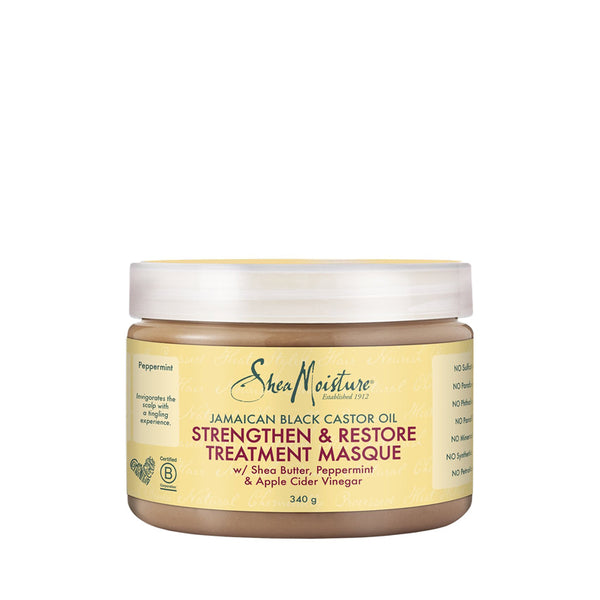 SHEA MOISTURE JAMAICAN BLACK CASTOR OIL Treatment Masque 12oz