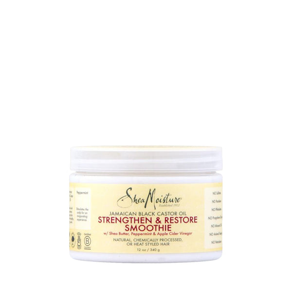 SHEA MOISTURE JAMAICAN BLACK CASTOR OIL Strengthen & Restore Smoothie 12oz