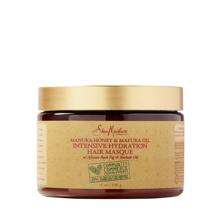 SHEA MOISTURE MANUKA HONEY & MAFURA OIL Intensive Hydration Hair Masque 10oz