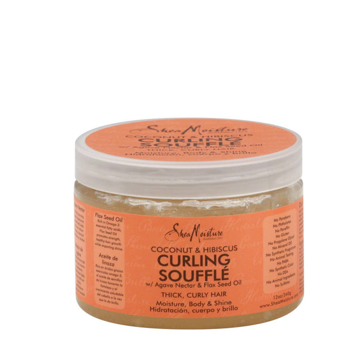 SHEA MOISTURE COCONUT & HIBISCUS Curling Souffle 12oz