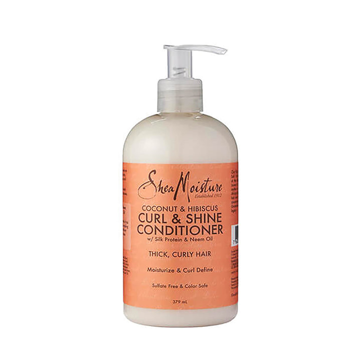 SHEA MOISTURE COCONUT & HIBISCUS Curl & Shine Conditioner 12oz