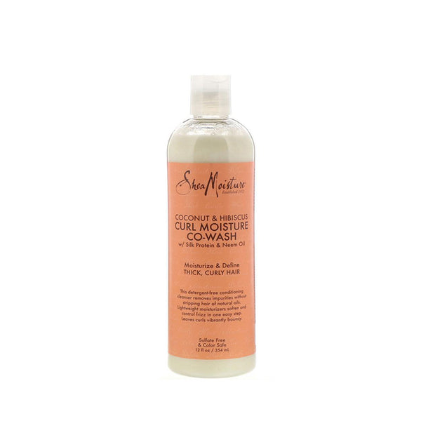 SHEA MOISTURE Curl Moisture Co-Wash Coconut & Hibiscus, 12oz