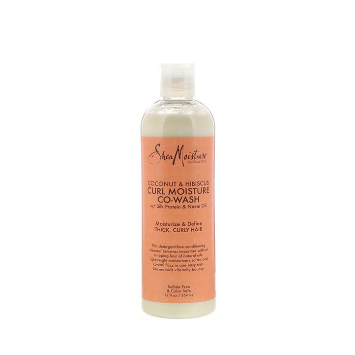 SHEA MOISTURE Curl Moisture Co-Wash Coconut & Hibiscus, 12oz