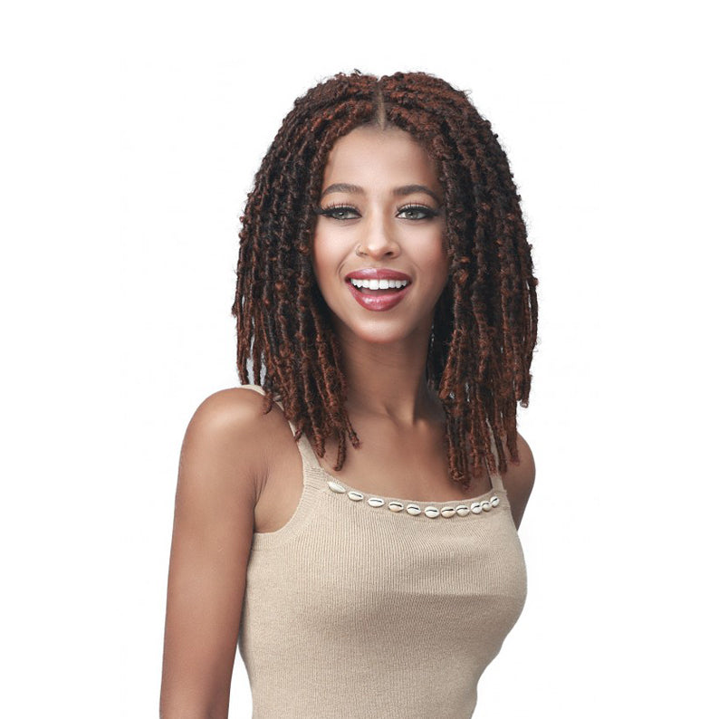 BOBBI BOSS Lace 4x4 Lace Front Wig CALIF BUTTERFLY LOCS 16"