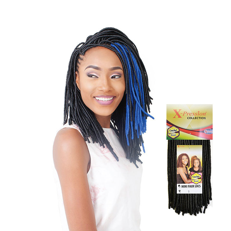 SENSATIONNEL X-PRESSION Collection Mini Faux Locs