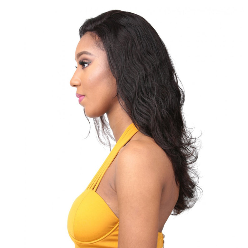 SENSATIONNEL 100% Virgin Human Hair FULL HAND-TIED LACE WIG BODY WAVE 22"