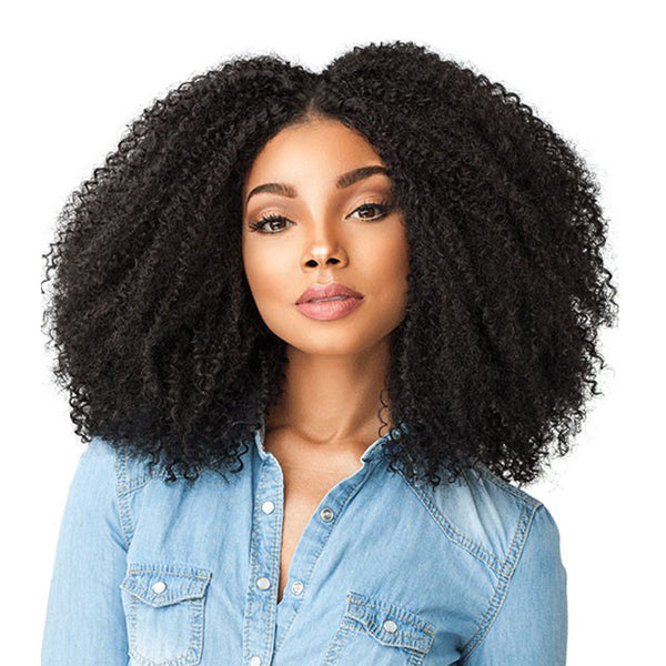 SENSATIONNEL 100% Premium Fiber Empress Curls KINKS & CO Lace Front Wig THE GAME CHANGER