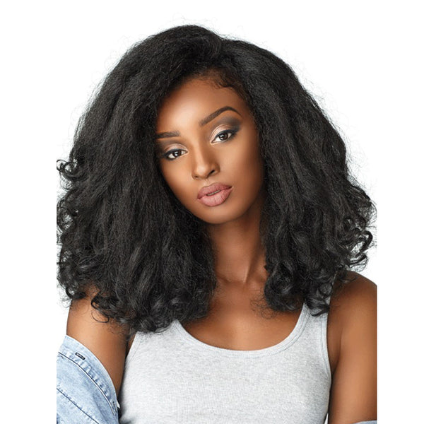 SENSATIONNEL 100% Premium Fiber Curls KINKS & CO Half Wig Rain Maker