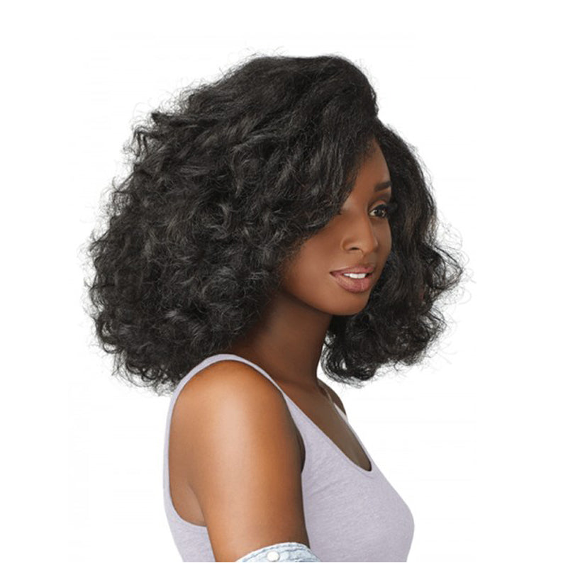 SENSATIONNEL 100% Premium Fiber Curls KINKS & CO Half Wig TOP LADY