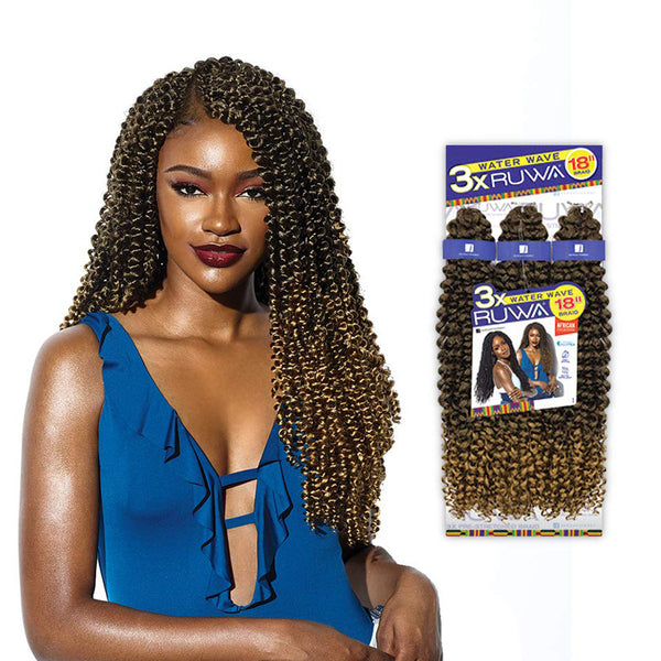 SENSATIONNEL Collection Africaine 3X RUWA WATER WAVE Braid