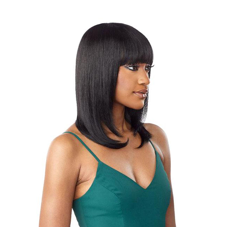 SENSATIONNEL 100% Virgin Human Hair Full Wig 10A STRAIGHT 18